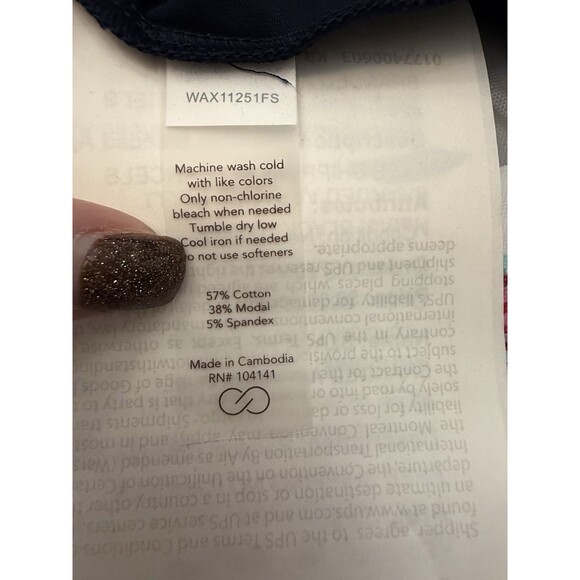 CALIA Women's Everyday Relaxed Tee Opulent Blue S Small NWT $38 Navy - Picture 4 of 4